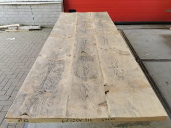 Tischplatte Alte Kiefer Gebürstet 3,10 X 1,20 X 0,06