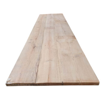 Tafelblad Oud Grenen Geborsteld 3,40 X 0,95 X 0,04