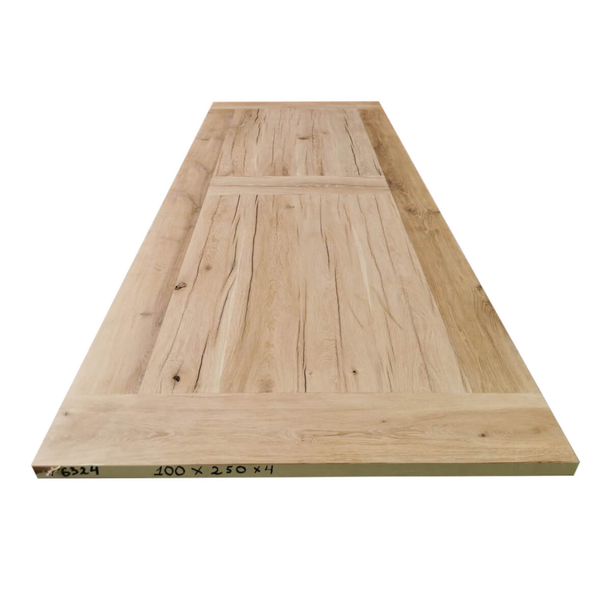 Tafelblad oud eiken geschaafd 2,50 * 1,00 * 0,04