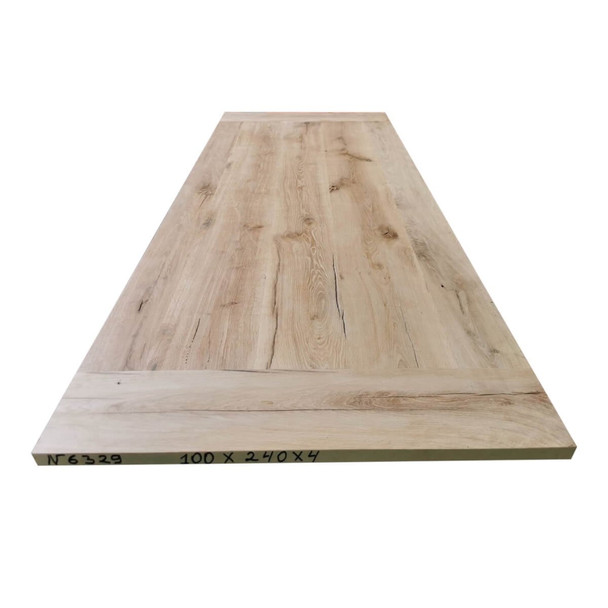 Tafelblad oud eiken geschaafd 2,40 * 1,00 * 0,04