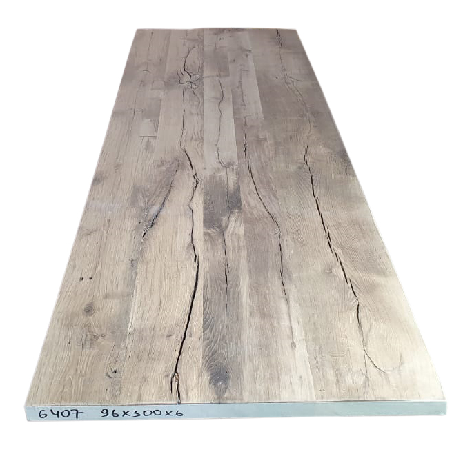 Tafelblad oud eiken geschaafd 3,00 x 0,96 x 0,06