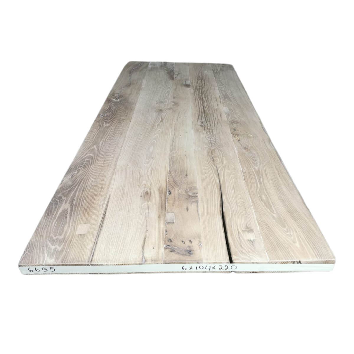 Tafelblad oud eiken geschaafd 2,20 x 1,04 x 0,06