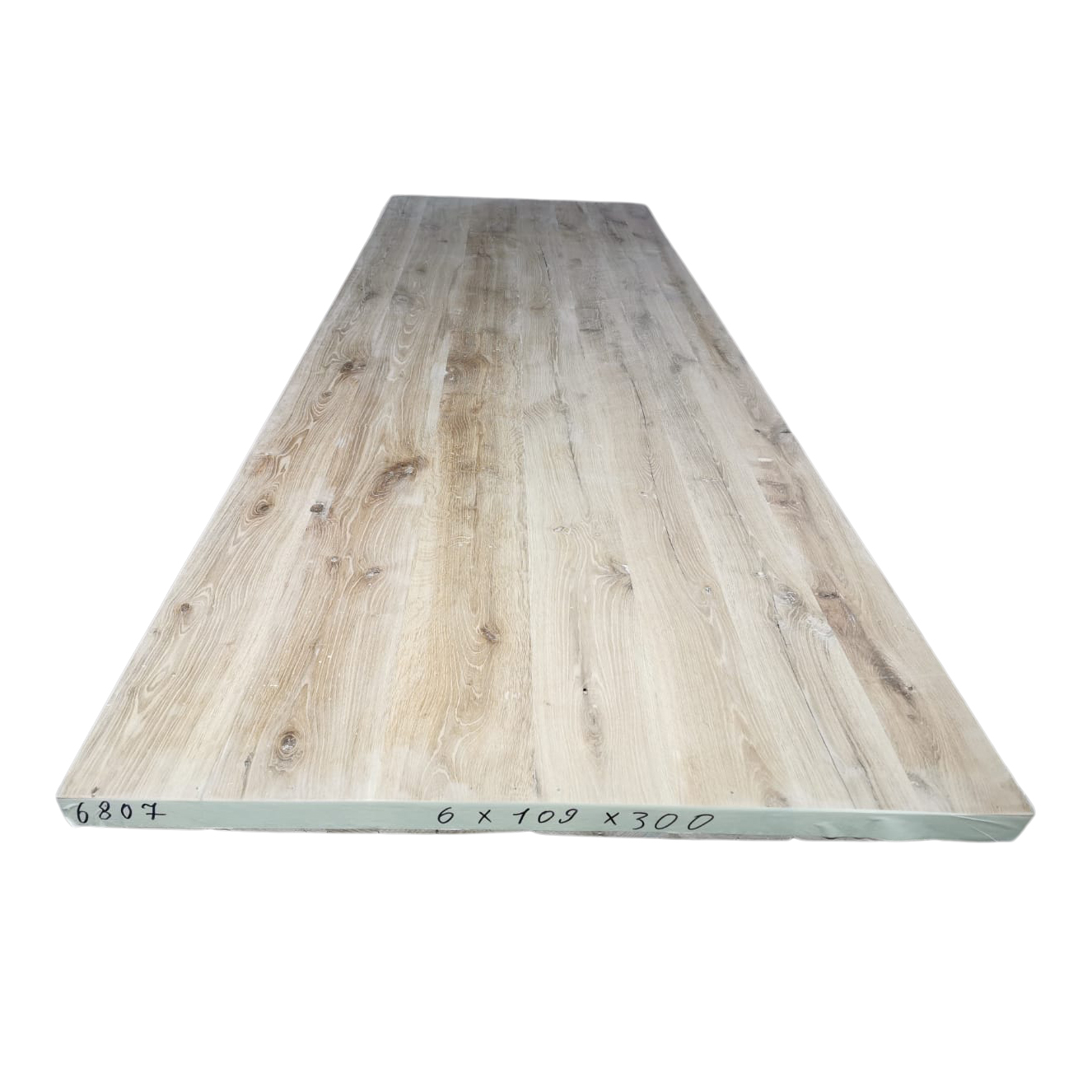 Tafelblad oud eiken geschaafd 3,00 x 1,09 x 0,06