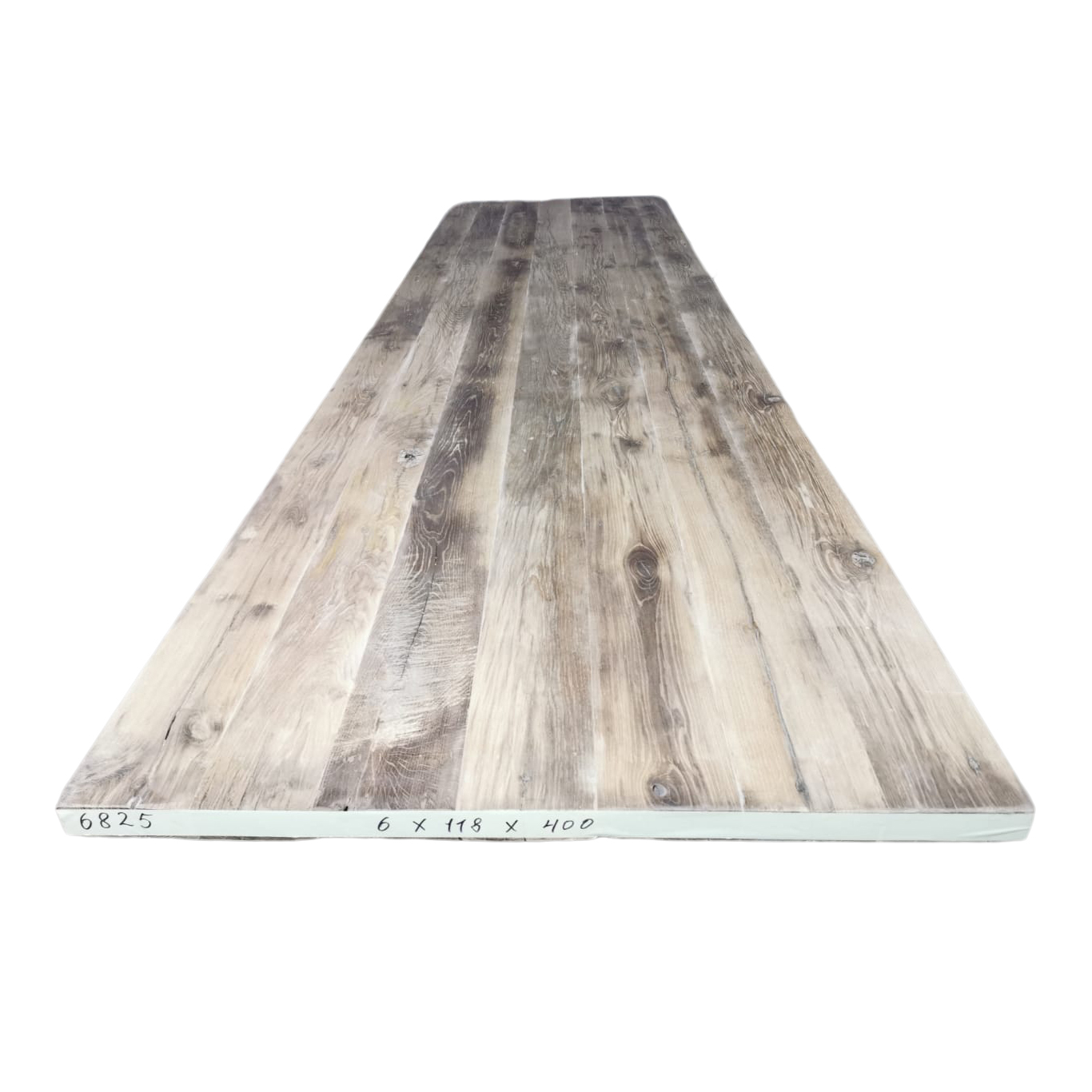 Tafelblad oud eiken geschaafd 4,00 x 1,18 x 0,06