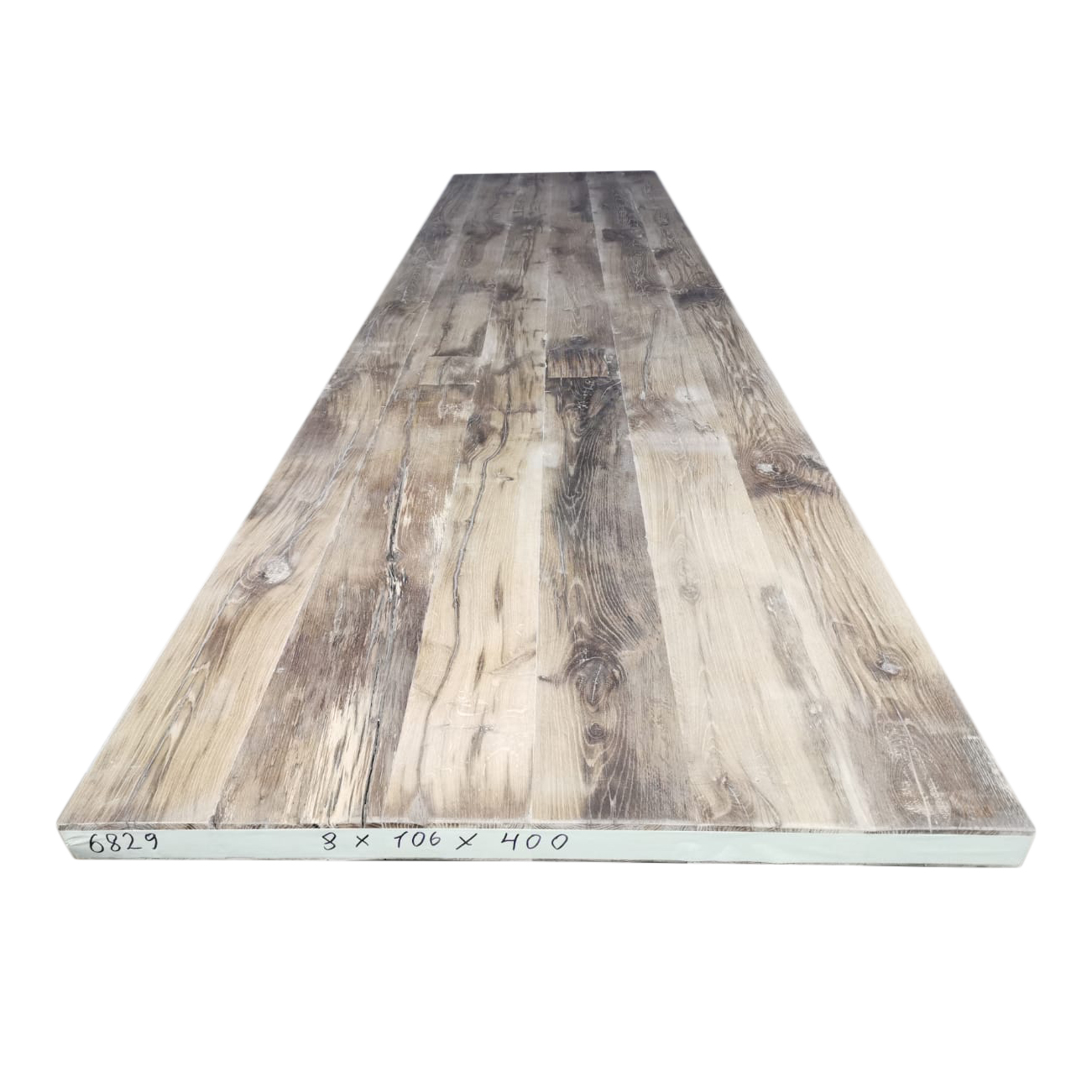 Tafelblad oud eiken geschaafd 4,00 x 1,06 x 0,08