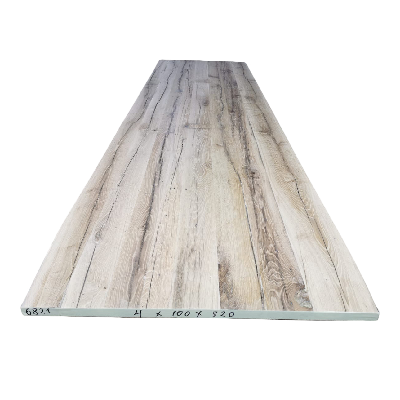 Tafelblad oud eiken geschaafd 3,20 x 1,00 x 0,04