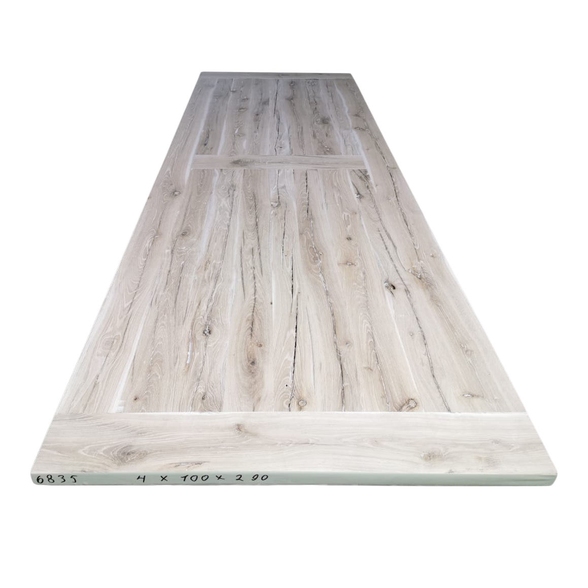 Tafelblad oud eiken geschaafd 2,90 x 1,00 x 0,04