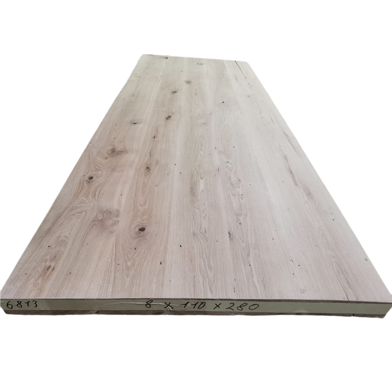 Tafelblad oud eiken geschaafd 2,80 x 1,10 x 0,08