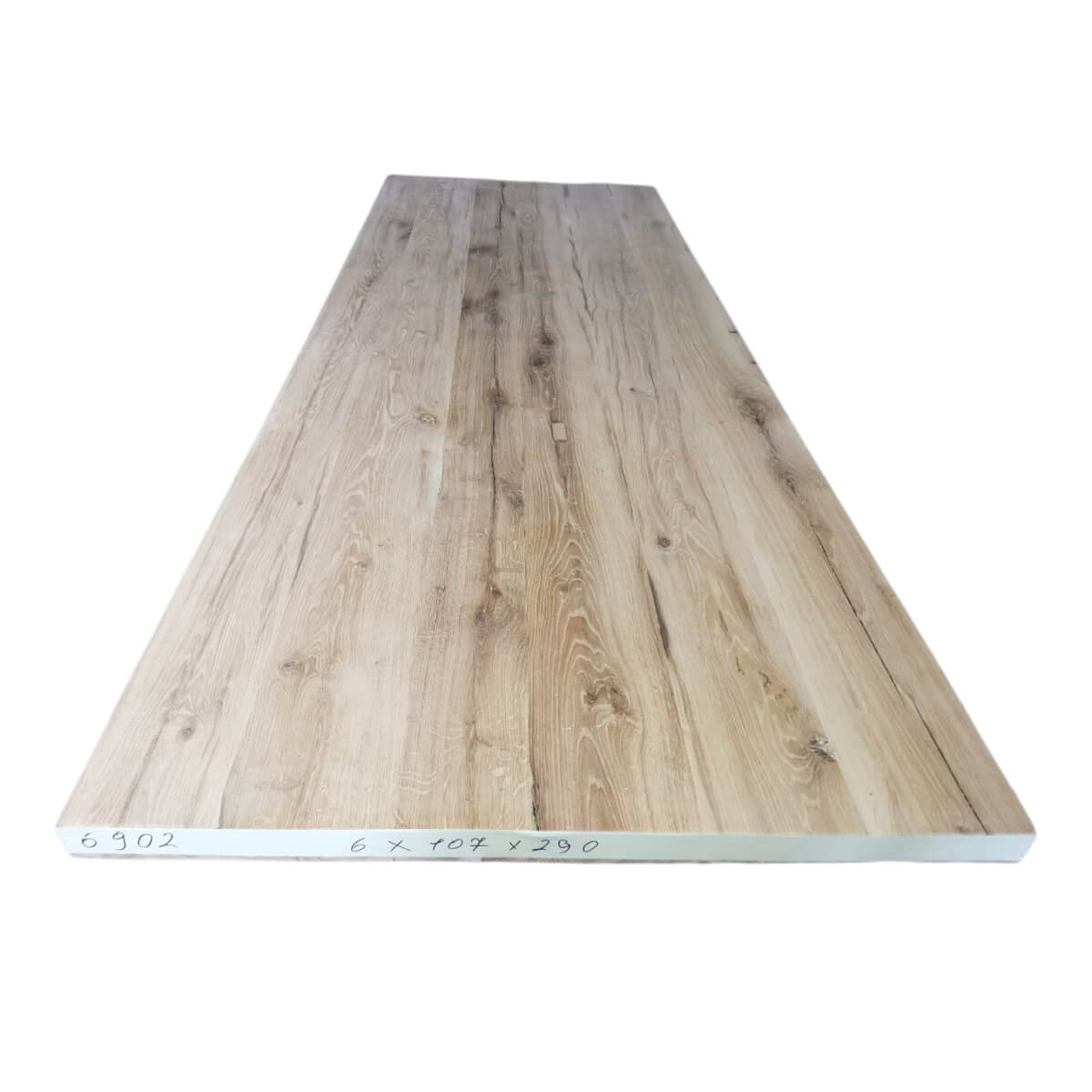 Tafelblad oud eiken geschaafd 2,90 x 1,07 x 0,06
