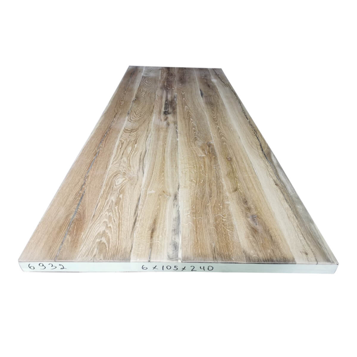 Tafelblad oud eiken geschaafd 2,40 x 1,05 x 0,06