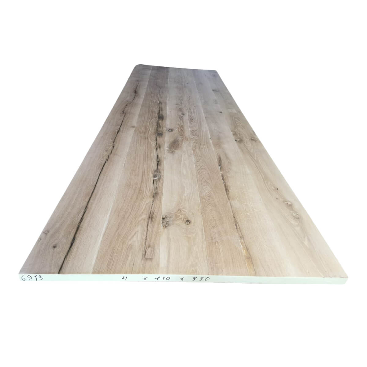 Tafelblad oud eiken geschaafd 3,30 x 1,10 x 0,04
