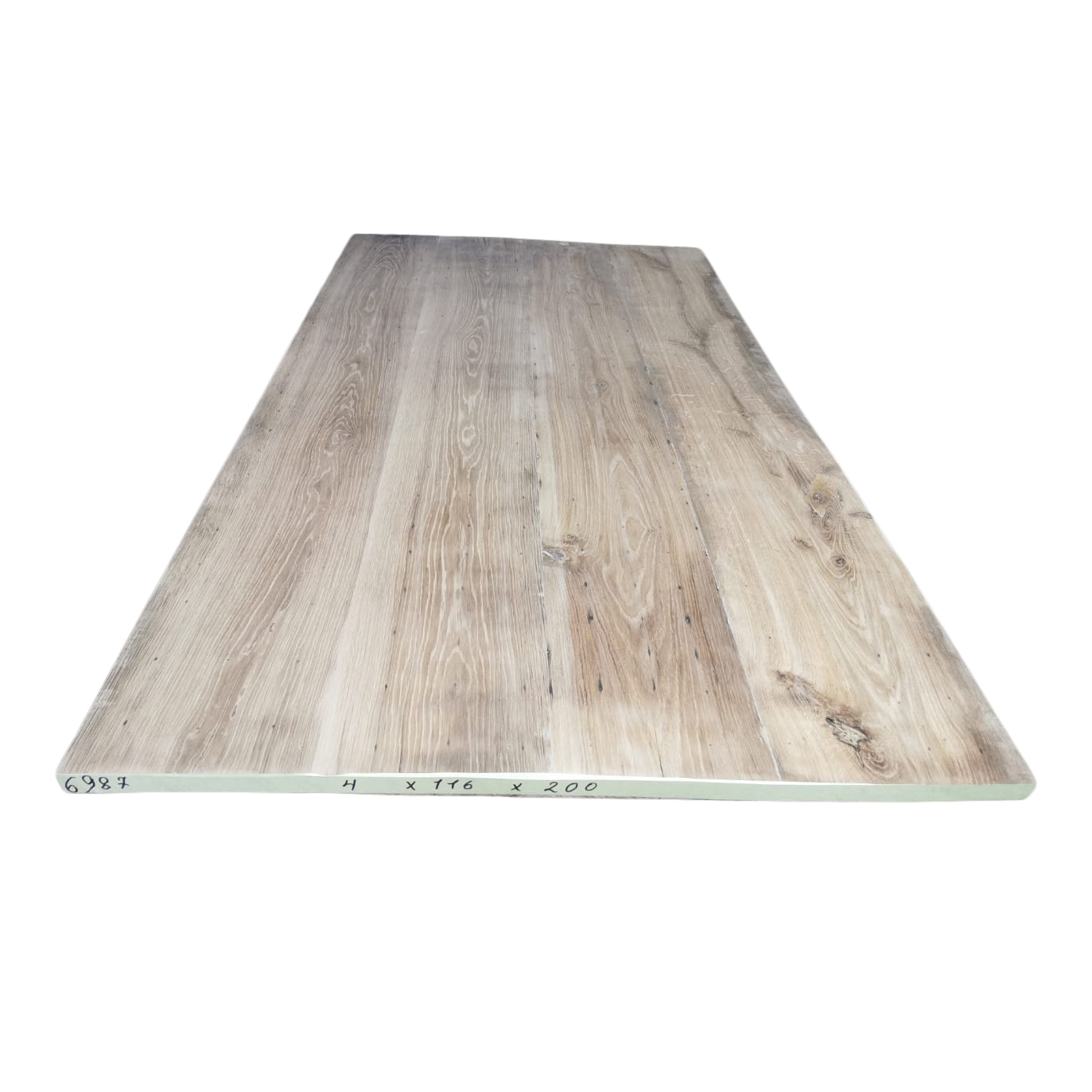 Tafelblad oud eiken geschaafd 2,00 x 1,16 x 0,04