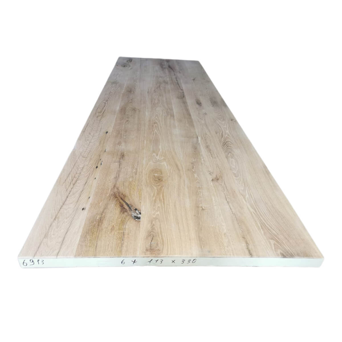 Tafelblad oud eiken geschaafd 3,30 x 1,13 x 0,06