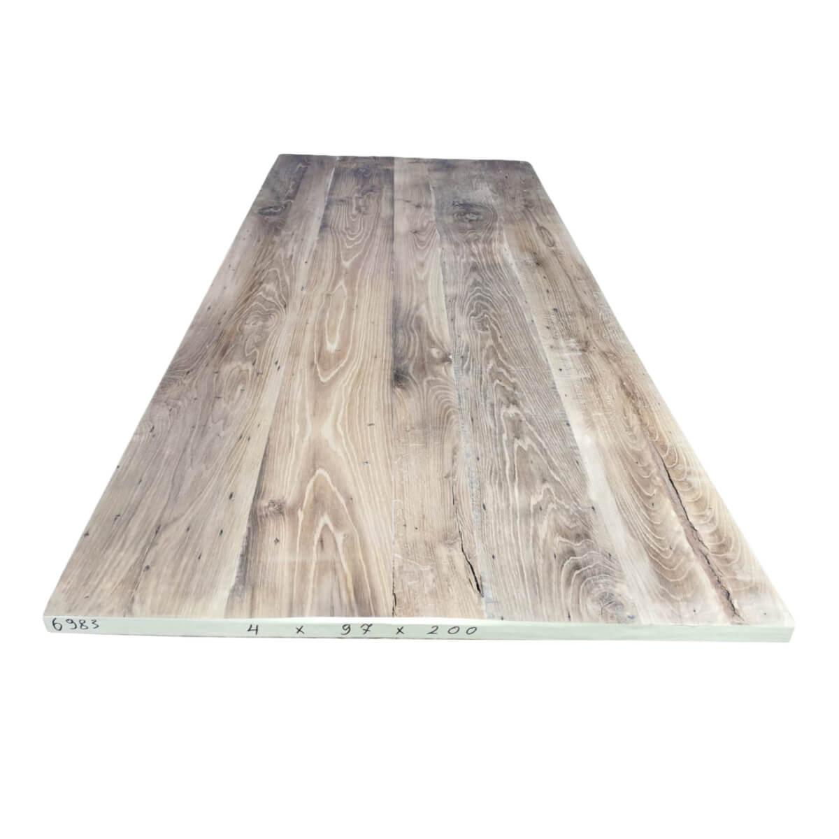 Tafelblad oud eiken geschaafd 2,00 x 0,97 x 0,04