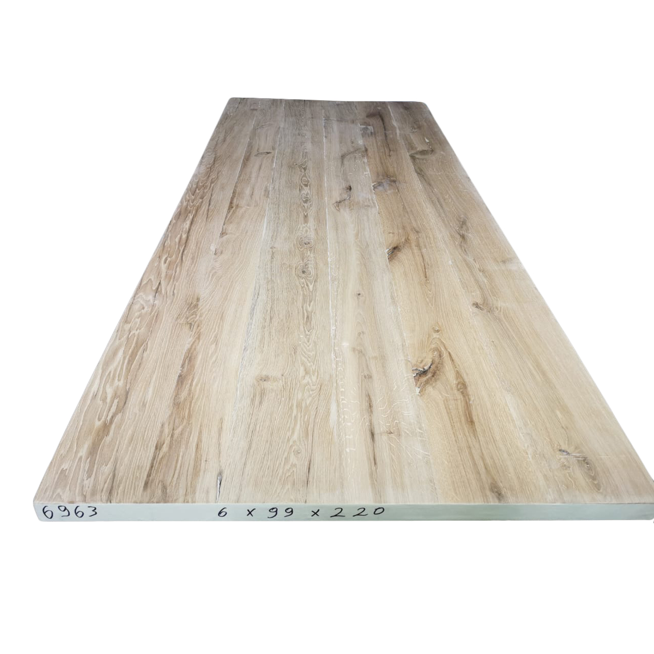 Tafelblad oud eiken geschaafd 2,20 x 0,99 x 0,06