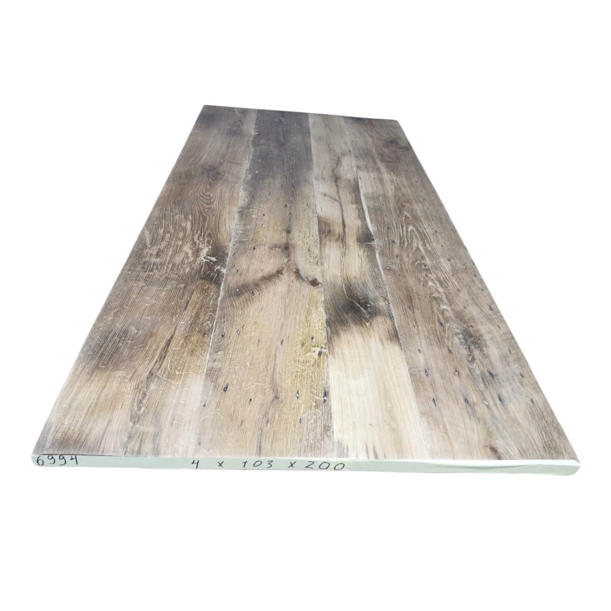 Tafelblad oud eiken geschaafd 2,00 x 1,03 x 0,04