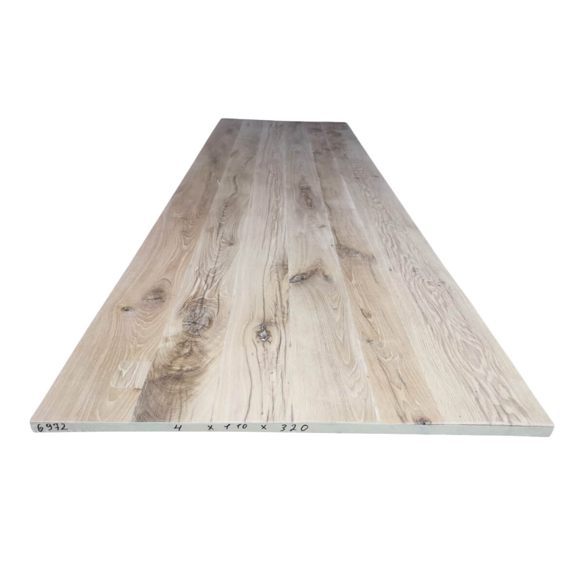 Tafelblad oud eiken geschaafd 3,20 x 1,10 x 0,04