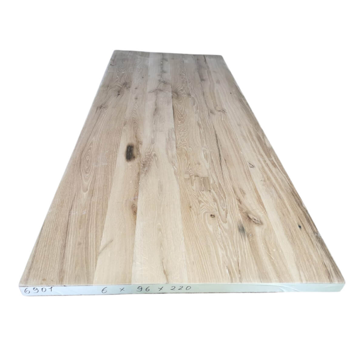 Tafelblad oud eiken geschaafd 2,20 x 0,96 x 0,06