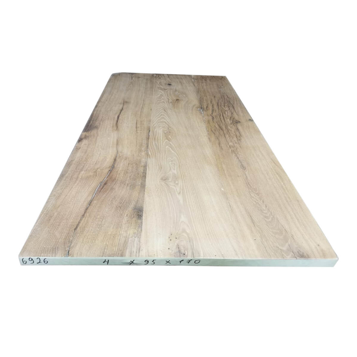 Tafelblad oud eiken geschaafd 1,70 x 0,95 x 0,04