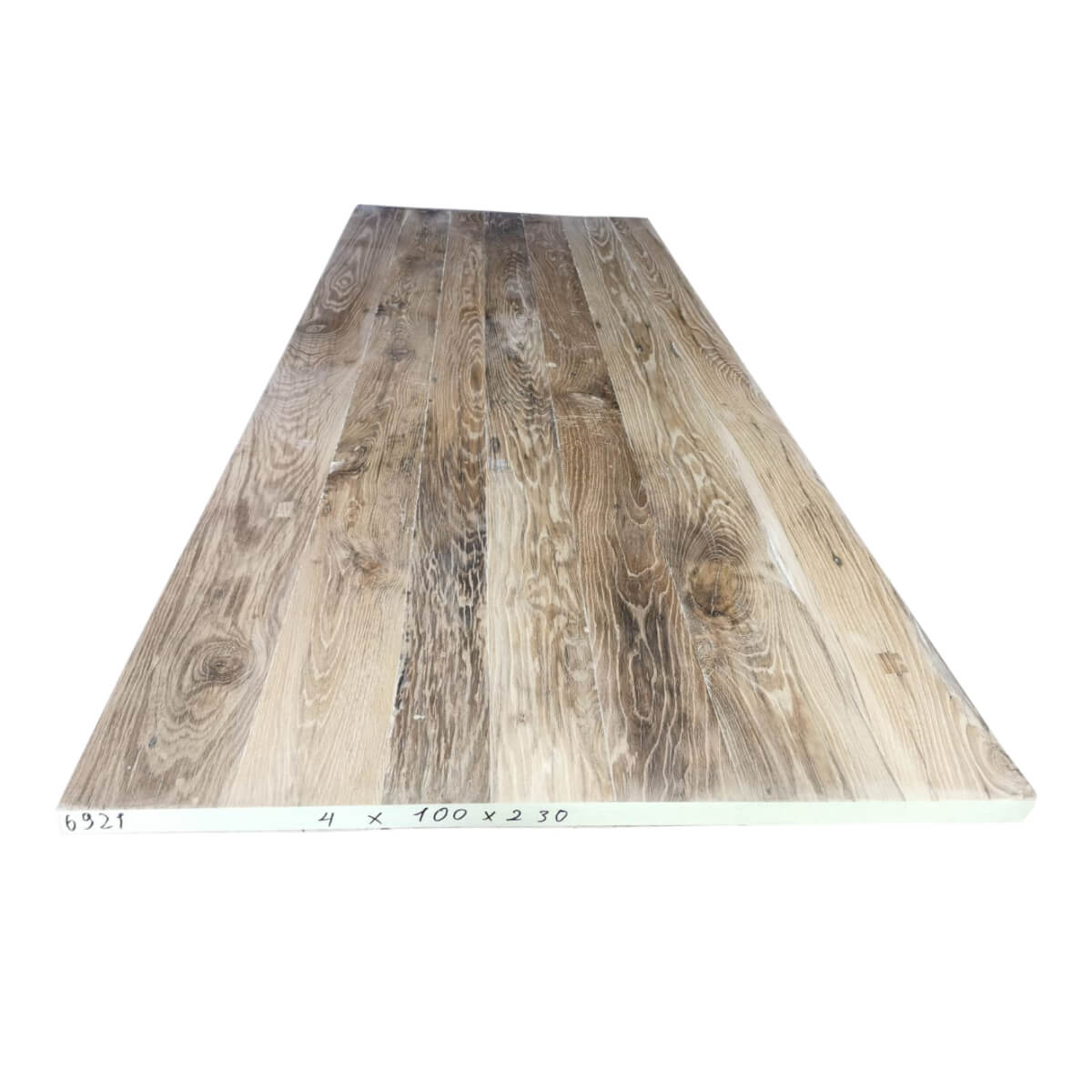 Tafelblad oud eiken geschaafd 2,30 x 1,00 x 0,04