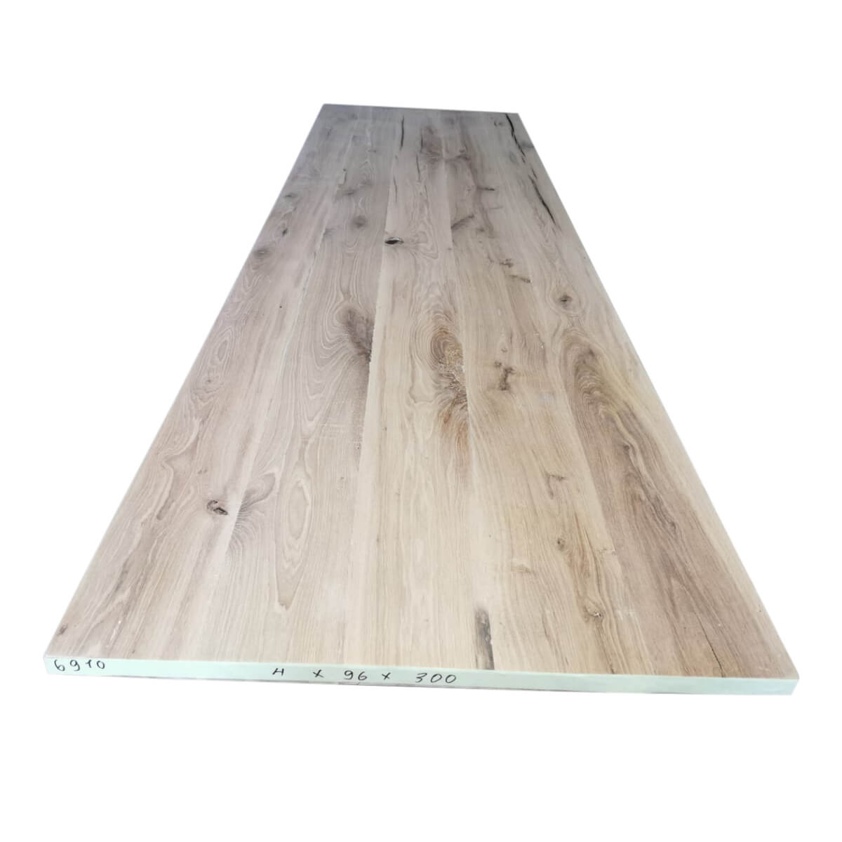Tafelblad oud eiken geschaafd 3,00 x 0,96 x 0,04