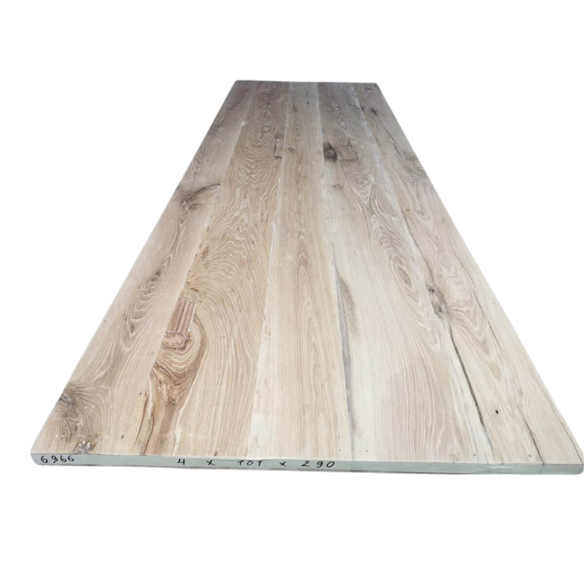 Tafelblad oud eiken geschaafd 2,90 x 1,01 x 0,04