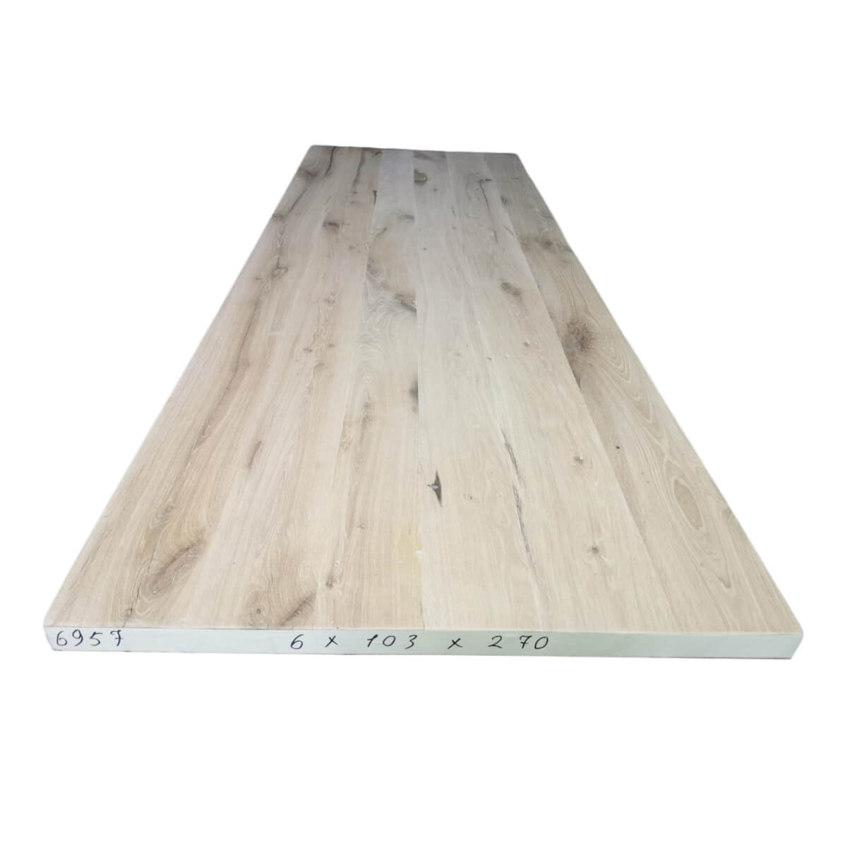 Tafelblad oud eiken geschaafd 2,70 x 1,03 x 0,06