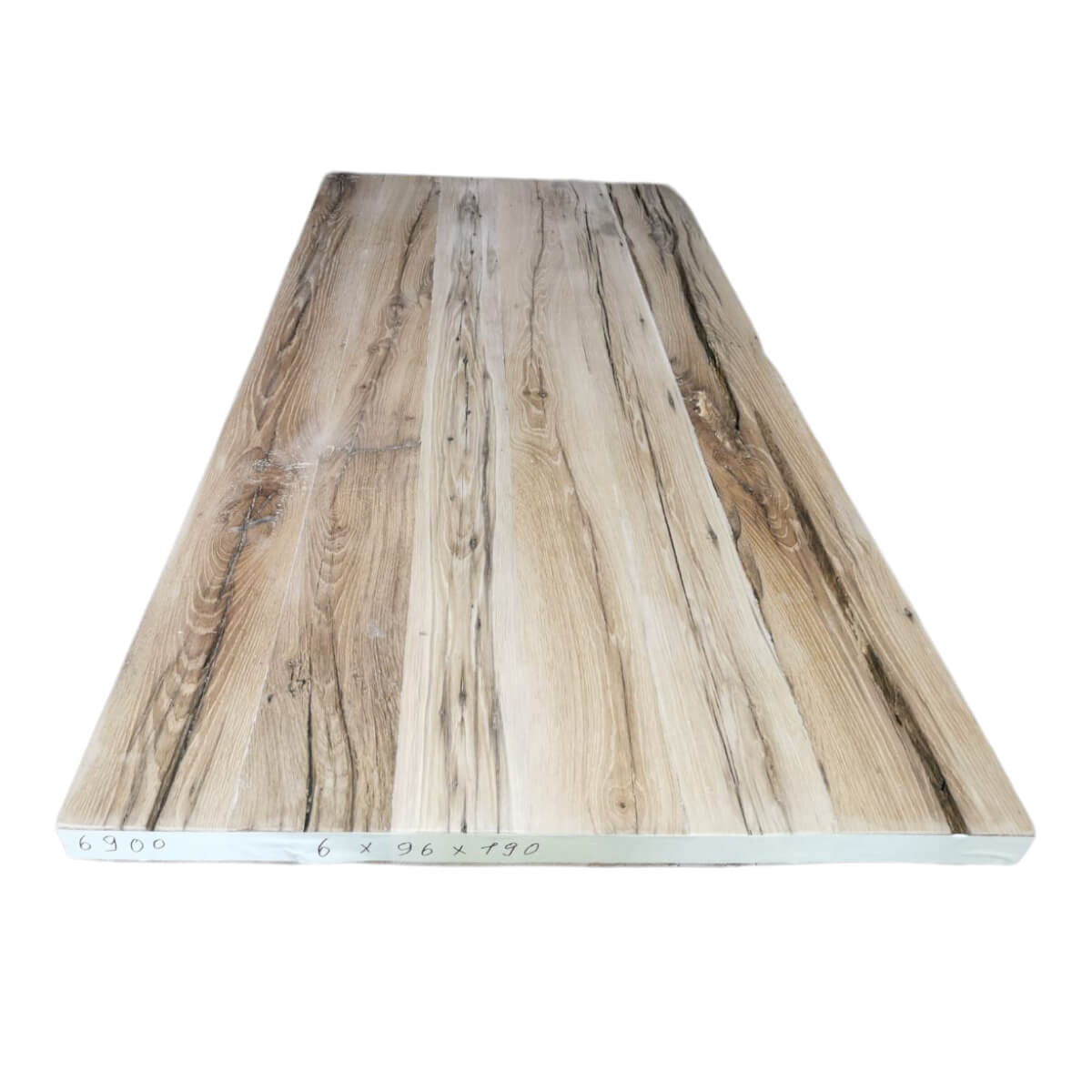 Tafelblad oud eiken geschaafd 1,90 x 0,96 x 0,06