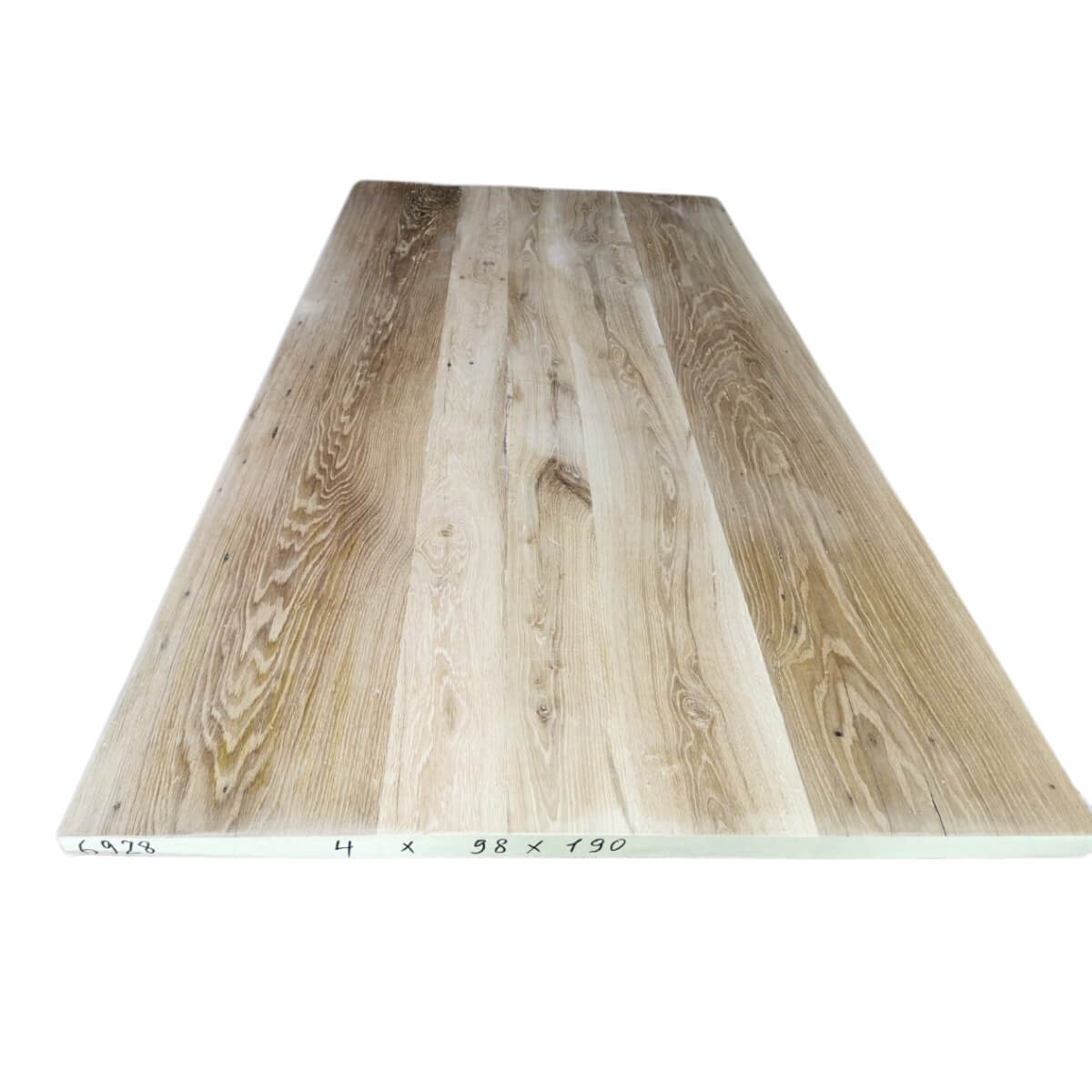 Tafelblad oud eiken geschaafd 1,90 x 0,98 x 0,04