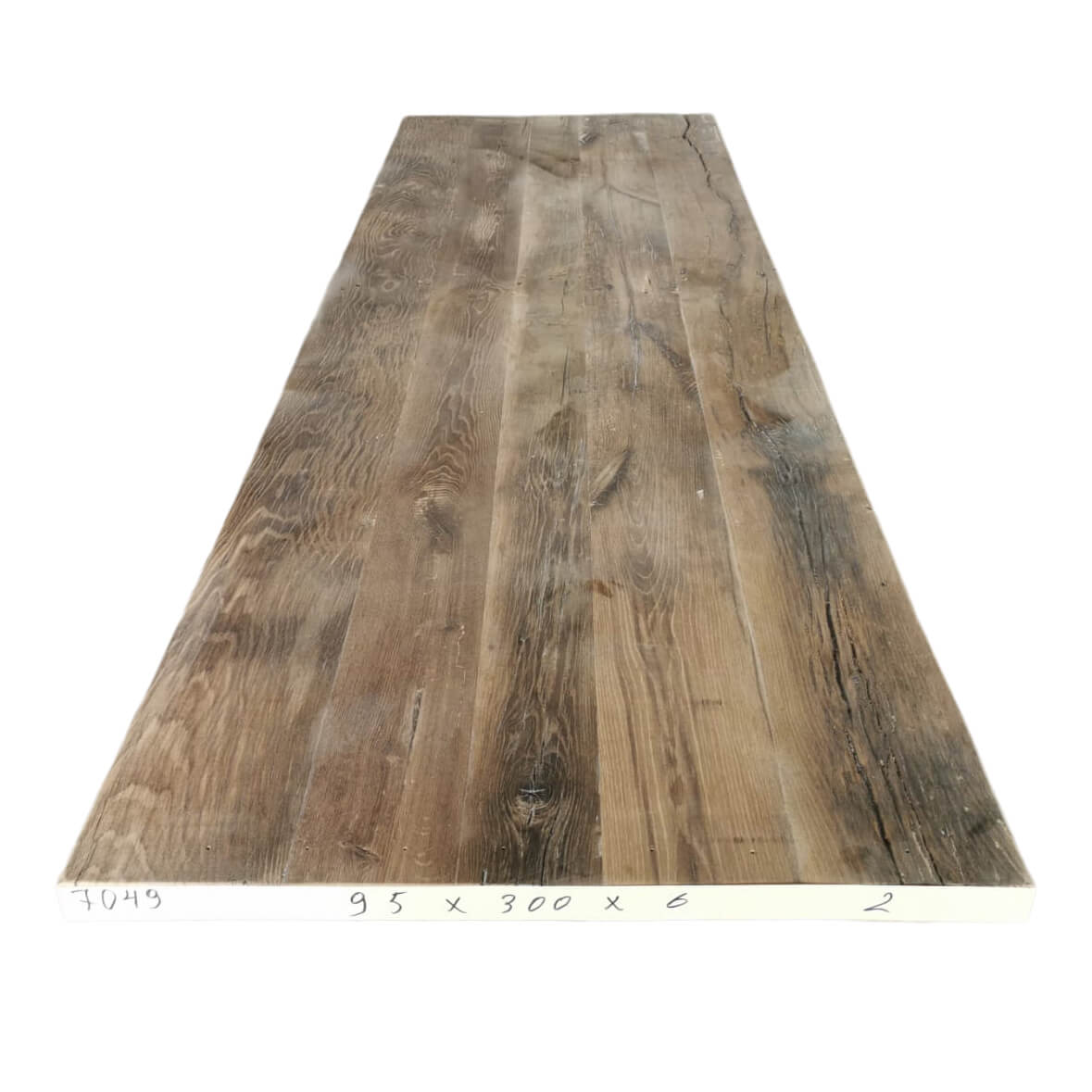 Tafelblad oud eiken geschaafd 3,00 x 0,95 x 0,06