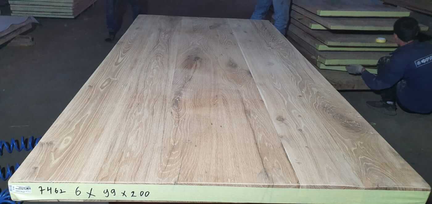 Tafelblad oud eiken geschaafd 2,00 x 0,99 x 0,06