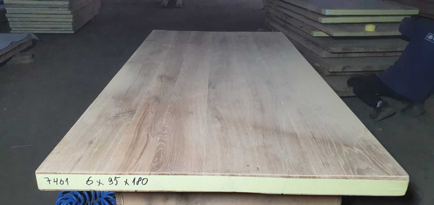 Tafelblad oud eiken geschaafd 1,80 x 0,95 x 0,06
