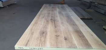 Tafelblad Oud Eiken Geschaafd 2,90 X 0,96 X 0,04