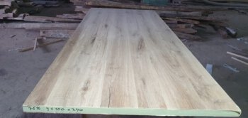Tafelblad Oud Eiken Geschaafd 2,40 X 1,00 X 0,04
