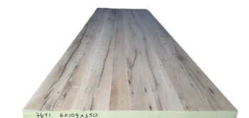 Tafelblad Oud Eiken Geschaafd 3,50 X 1,09 X 0,06