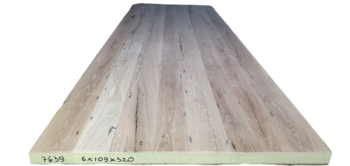 Tafelblad Oud Eiken Geschaafd 3,20 X 1,09 X 0,06