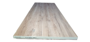 Tafelblad Oud Eiken Geschaafd 2,80 X 1,00 X 0,06