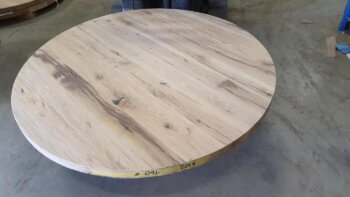 Rond Tafelblad 160cm 6cm