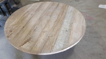 Rond Tafelblad 130cm 4cm