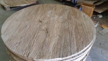 Rond Tafelblad 130cm 4cm
