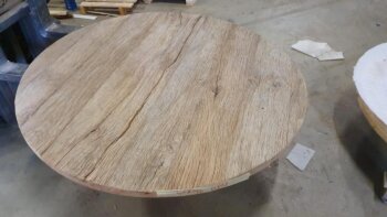 Rond Tafelblad 130cm 4cm