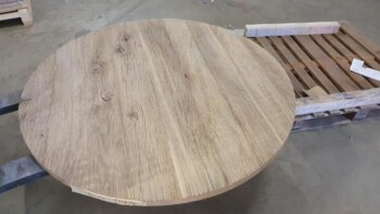 Rond Tafelblad 130cm 4cm
