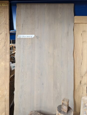 Tafelblad Nieuw Eiken Grijs 240x100x4