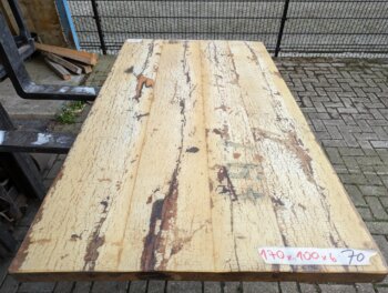 Tafelblad Oud Eiken Epoxy   (B Kwality)