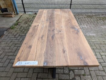 Tafelblad Oud Eiken 200x97x4cm