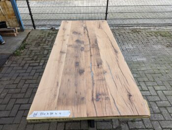 Tafelblad Oud Eiken 220x95x4cm