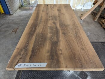 Tafelblad Oud Eiken 210x100x4cm