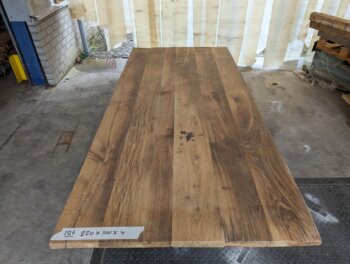 Tafelblad Oud Eiken 220x100x4cm