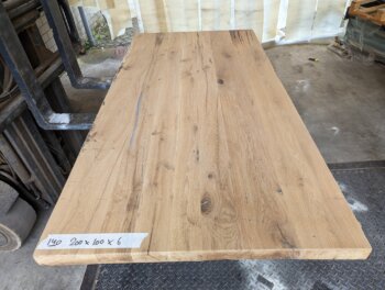 Tafelblad Oud Eiken 200x100x6cm