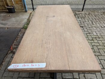 Tafelblad Oud Eiken 190x90x4cm